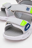 mnpc Erkek Çocuk Gri Işıklı Anatomik Hafif Günlük Sandalet