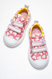mnpc Kız Çocuk Pembe Kalpli Sneaker Ayakkabı