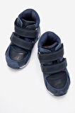 mnpc Erkek Çocuk Lacivert Hakiki Deri Suya Dayanıklı Anatomik İlk Adım Bot