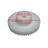 BLUE HOUSE BH5551BS ROSSO BLENDER  ÇİFT DİŞLİ (HAZNE KAPAĞINDA ) Uyumlu