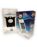 Elektrolux Uyumlu  Ergospace Green ZEG 300 301 Mega 12'li Paket Toz Torbası