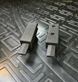 Mercedes Glc Bagaj Perdesi Ayağı Sağ Sol Set Siyah