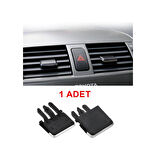 Toyota Uyumlu Havalandirma Yönlendirme Klipsi Siyah 1 Adet 2007-2013 408706730