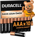 BASIC AAA Alkalin İnce Kalem Pil (10'lu Paket) – 1,5V