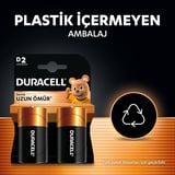BASIC Alkalin D Pil (2’li Paket)