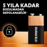 BASIC Alkalin 9V Pil (1'li Paket)