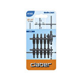 Claber Sulama Borusu 4 Yollu Kaplin 1/4'' 10'lu Paket 91145