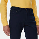 Erkek Slim Fiit Pantolon - Lacivert | 32