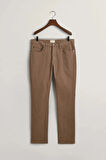 GANT Erkek Kahverengi Slim Fit Jean