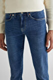 Erkek Extra Slim Fit Jean Pantolon - Mavi | 34/32