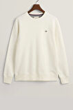 Gant Erkek Krem Regular Fit Sweatshirt