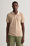 Erkek GANT Regular Fit Logolu Polo - Bej  | L