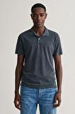 Erkek GANT  Regular Fit Logolu Polo - Siyah | L