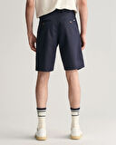 Erkek GANT Relaxed Fit Şort - Lacivert  | 38
