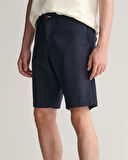 Erkek GANT Relaxed Fit Şort - Lacivert  | 38