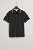 Erkek Siyah Regular Fit Polo - Siyah | S