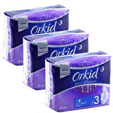 Orkid Hijyenik Ped Comfort Platınum Gece Tekli X 3 Adet
