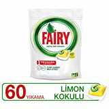Fairy Hepsi Bir Arada Limon Bulaşık Makinesi Tableti 60'lı