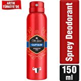Old Spice Sprey Deodorant 150 ml Captain