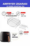 Tefal EY2018 Easy Fry Yağsız Fritöz Airfryer, 4,2 Litre ile Uyumlu Izgara Teli ,Ekmek Kızartma
