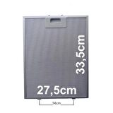 ICF 5272 487 R60SDBH Uyumlu Davlumbaz Yağ Filtresi 27,5x33,5cm