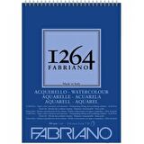 Fabriano 1264 black paper 200 gr A4 40 yp spiralli