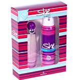 She Edt Sexy 50 Ml+Deodorant 150 Ml Kofre
