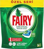 Fairy Hepsi Bir Arada Limon Özel Seri Bulaşık Makinesi Tableti 90'lı