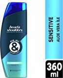 Head & Shoulders Sensitive Normal Saçlar İçin Kepek Önleyici Aloe Veralı Şampuan 360 ml