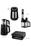 Arzum Mutfak Başlangıç Çeyiz Seti AR2052 Tost Makine - AR3062 Çay Makinesi - OK0010 Türk Kahve Makinesi - AR1157 Blender Seti
