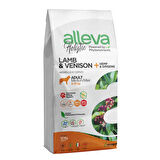 Alleva Holistik Kuzu & Geyik Tahılsız Medium-Maxi Yetişkin Köpek Maması 12 Kg