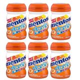 Mentos Pure Fresh Turunçgil Aromalı Şekersiz Vitaminli Draje Sakız (B6&c&B12) 6 Adet X 90 Gram