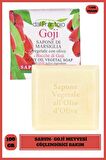 Sabun Frantoio Goji Berry Goji Meyvesi Güçlendirici Vegan Bakım 100 g