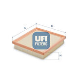 Ufi Hava Filtresi Toyota Lexus Mazda 30.C46.00