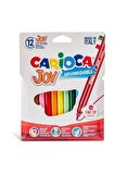 Carioca Joy Keçeli Boya Kalemi Yıkabanilir 12'li