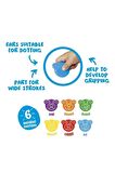 Carioca Teddy Şekilli Kirletmeyen Mum Boyalar 6'lı