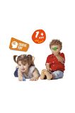 Carioca Teddy Şekilli Kirletmeyen Mum Boyalar 6'lı