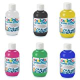 Carioca Tempera Yıkanabilir Poster Boya 250 ml x 6 Renk Set