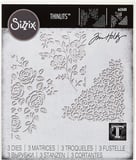Thinlits delgeç şablonları-Geschenkgutscheinbeutel Tim Holtz, çelik, çok renkli, 19.1 X 14.4 X 0,4 cm