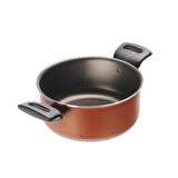 Moneta Zecchıno Derın Tencere 24 Cm  + Cam Kapak