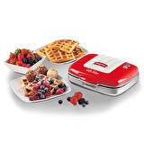  Ariete Party Time Kırmızı Waffle Makinesi