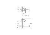 Artema Suit U A4248726 Ankastre Lavabo Bataryası, Sıva Üstü, Bakır