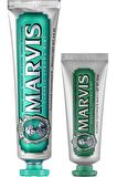 Marvis Classic Strong Mint Nane Aromalı Beyazlatma Doğal Diş Macunu 85 ml & Diş Macunu 25 ml 