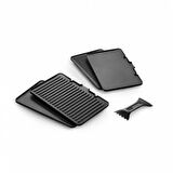 Delonghi CGH 1012D Çift Taraflı Çıkartılabilir Plaka Döküm 1800 W 6 Dilim Tost ve Waffle Makinesi