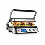 Delonghi CGH 1012D Çift Taraflı Çıkartılabilir Plaka Döküm 1800 W 6 Dilim Tost ve Waffle Makinesi