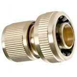 Uniflex 801312 Pirinç Aquastop Hortum Bağlantısı 1/2-3/4