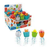 17655 Saklanan Su Arkadaşları Banyo Oyuncağı, Baby Clementoni, +6 ay