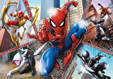 Clementoni 21608 Supercolor Puzzle Spiderman, 2X60 Parça