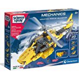 Clementoni 75063TR Kurtarma Helikopteri - Mekanik Laboratuarı +8 