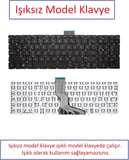 Notebook Klavye - Siyah-Işıksız - Pavilion - 15-cc503nt, 15-cc504nt, 15-cc506nt 2LE02EA, 15-cc561st, 15-cc563st, 15-cd007nt, 15-cd008nt, 250 G6 3QM27EA Muadili ile uyumlu - HP-064